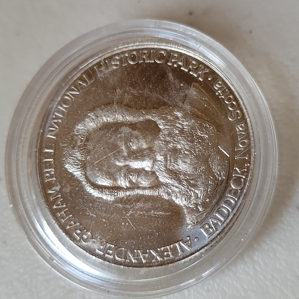 Alexander Graham Bell Commemorative Dollar Coin -1984 Silver Dart